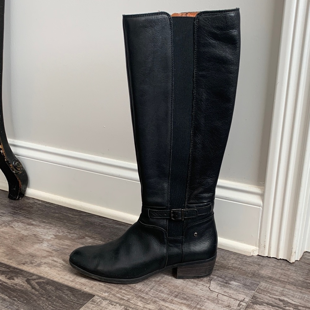 PIKOLINOS Black Over the Knee Boots